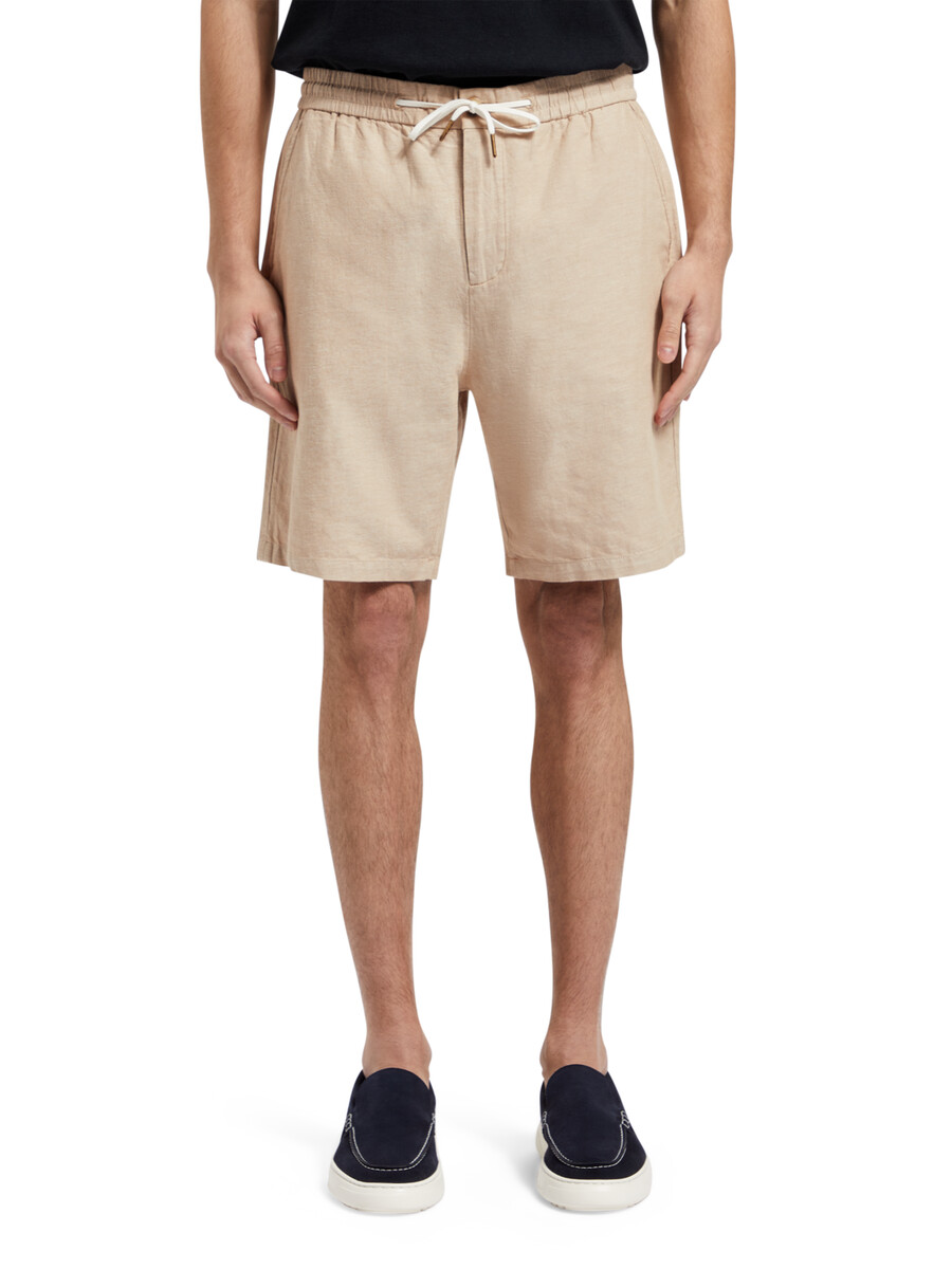 lieblings-bermuda aus baumwoll-leinen-twill