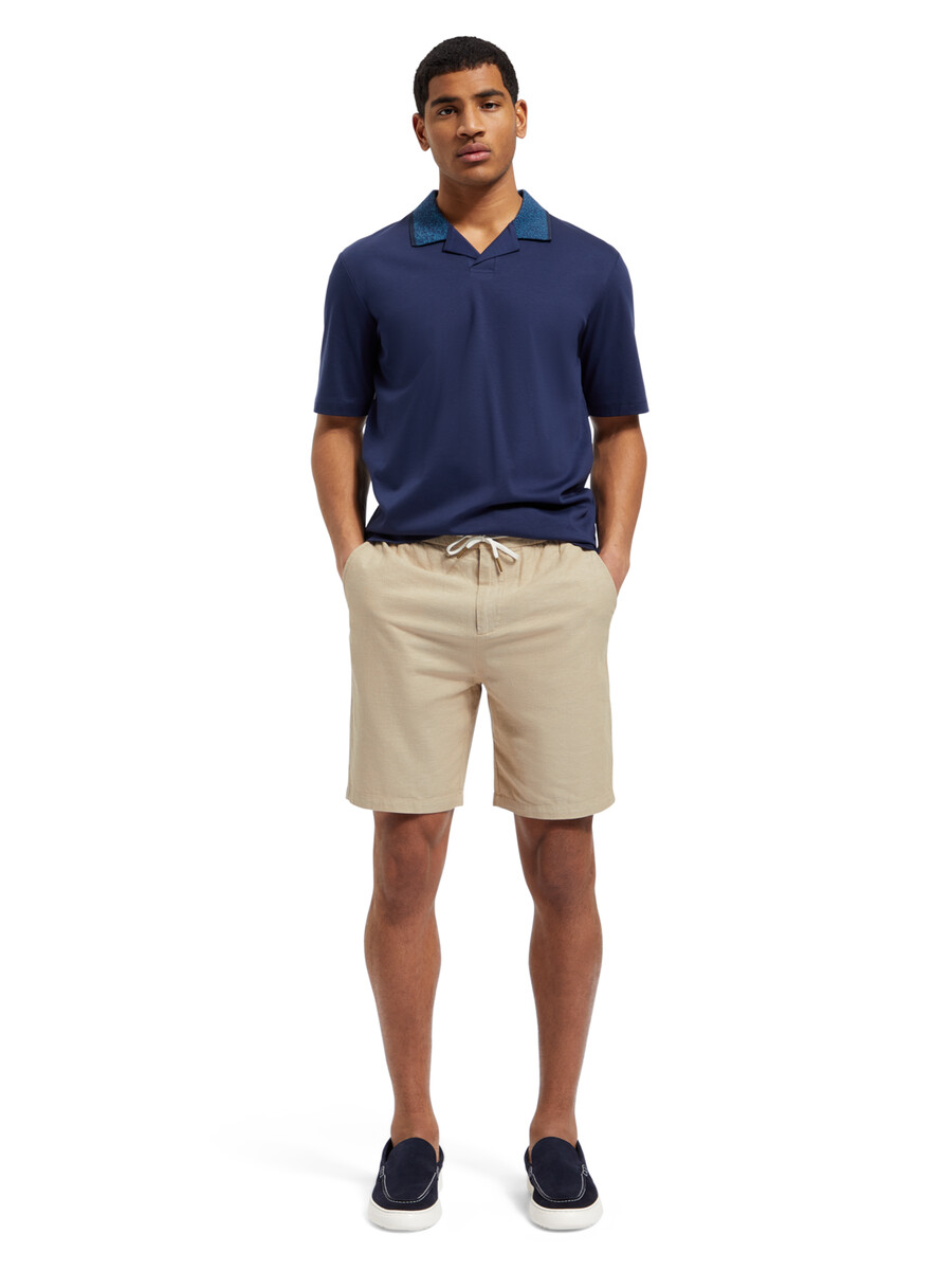 lieblings-bermuda aus baumwoll-leinen-twill