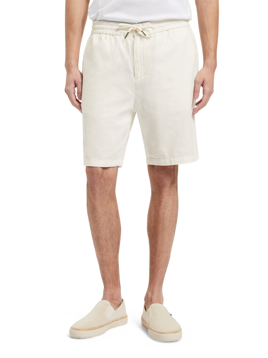 lieblings-bermuda aus baumwoll-leinen-twill