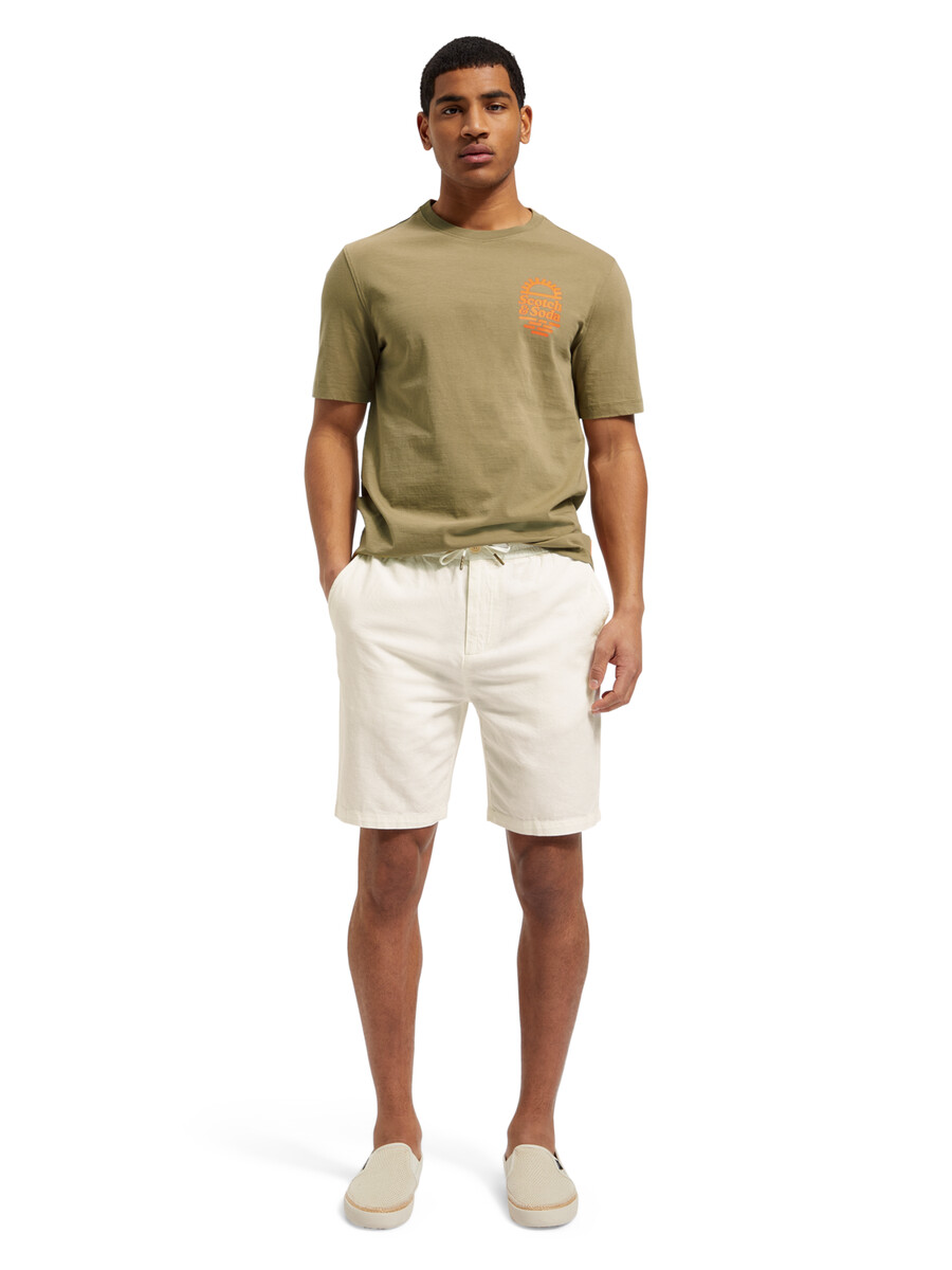 lieblings-bermuda aus baumwoll-leinen-twill