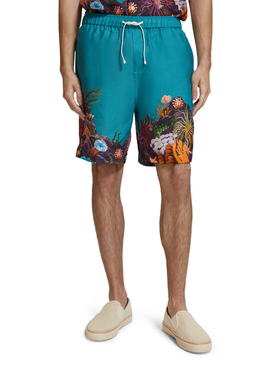 seanery bermuda-shorts mit print
