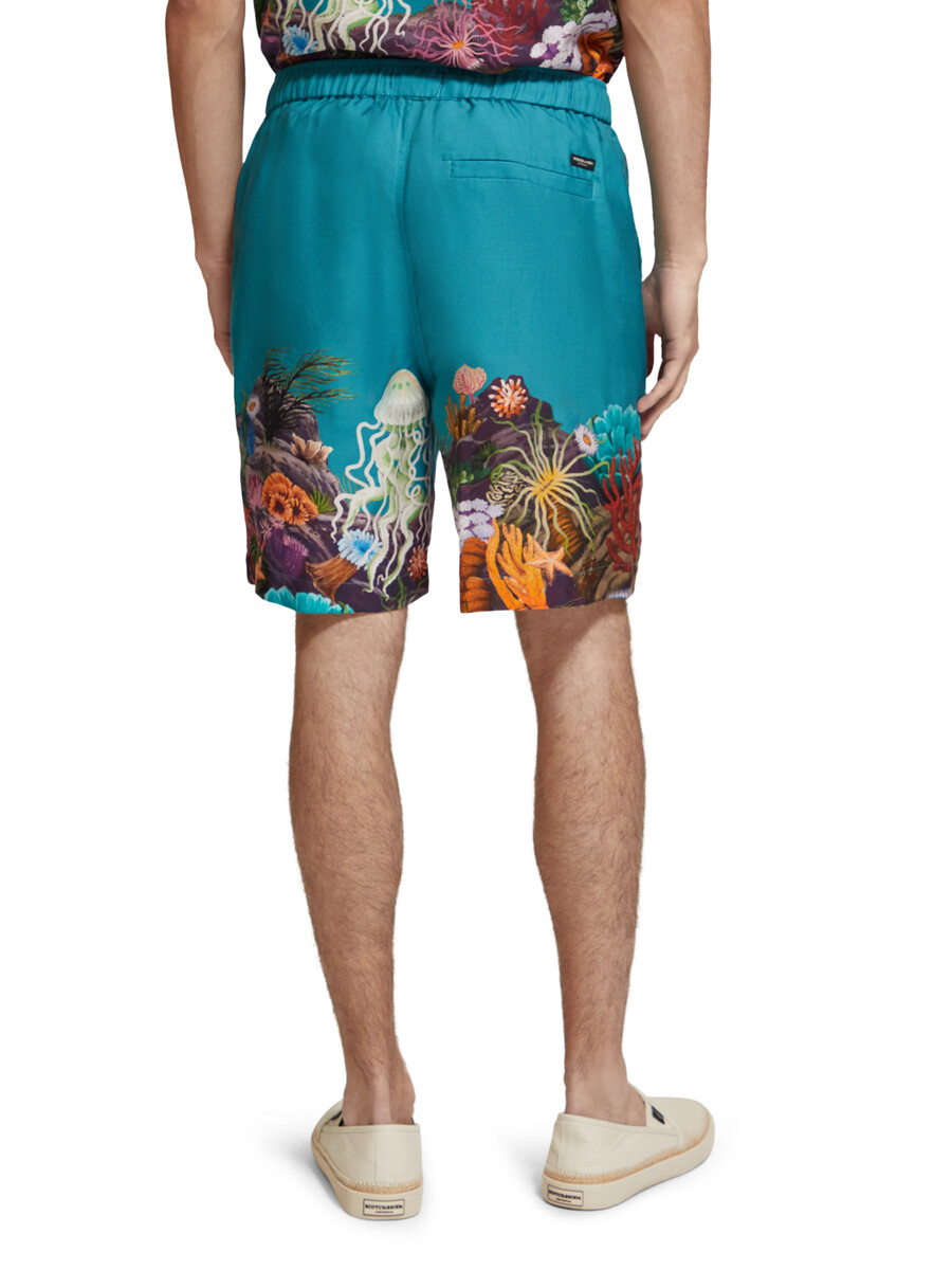 seanery bermuda-shorts mit print