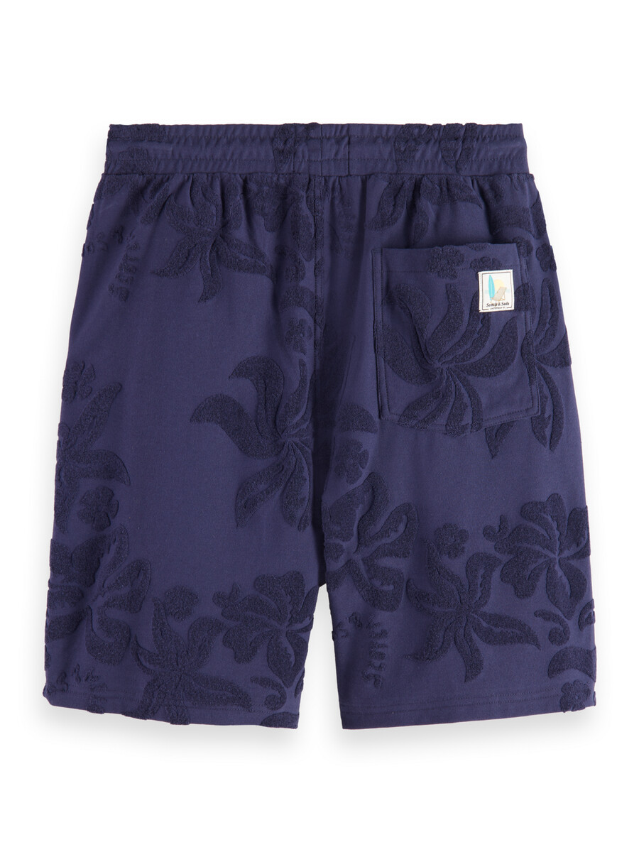 jacquard-frottee-shorts