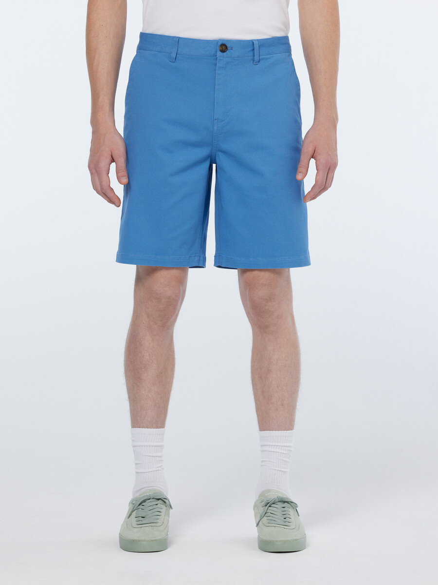 stuart shorts aus gewaschener baumwollmischung reguläre passform