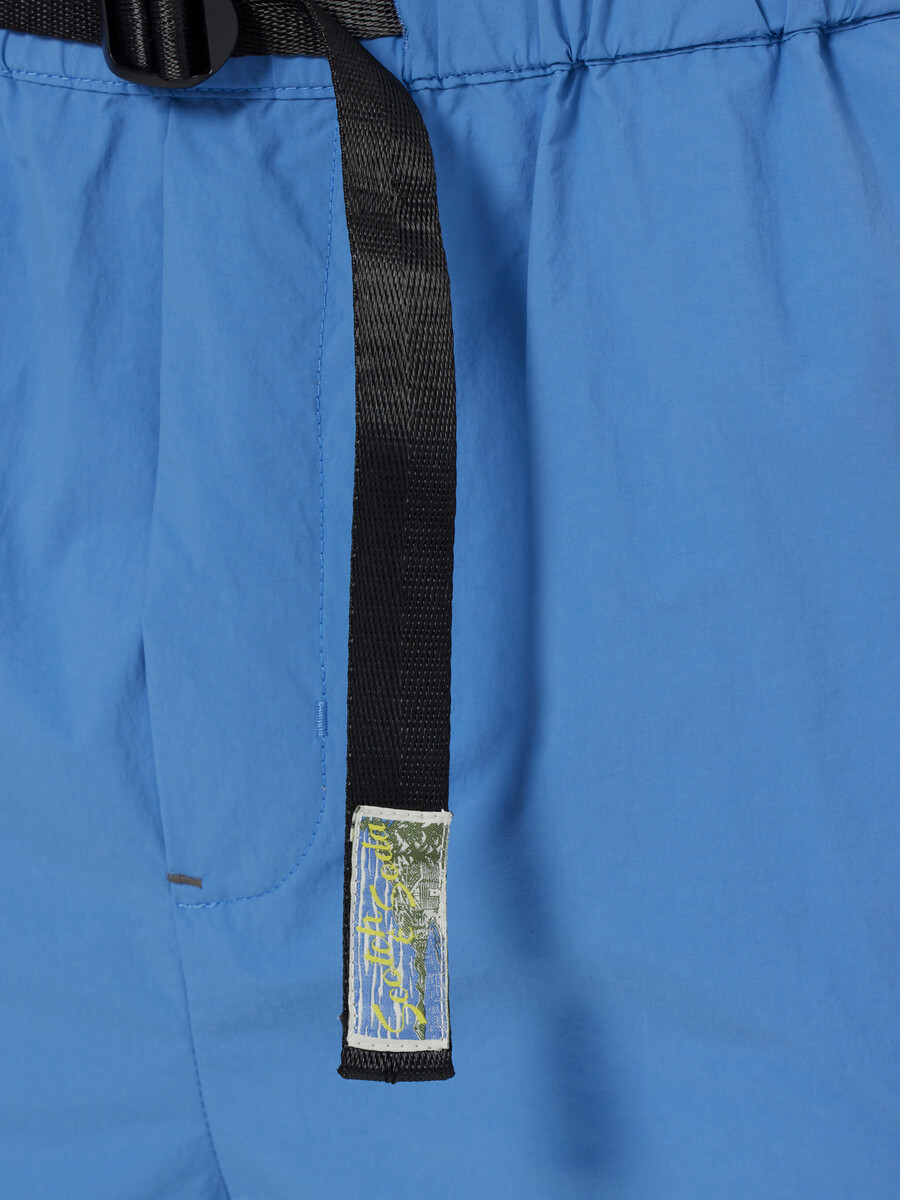 leichte nylon-cargoshorts mit lockerer passform