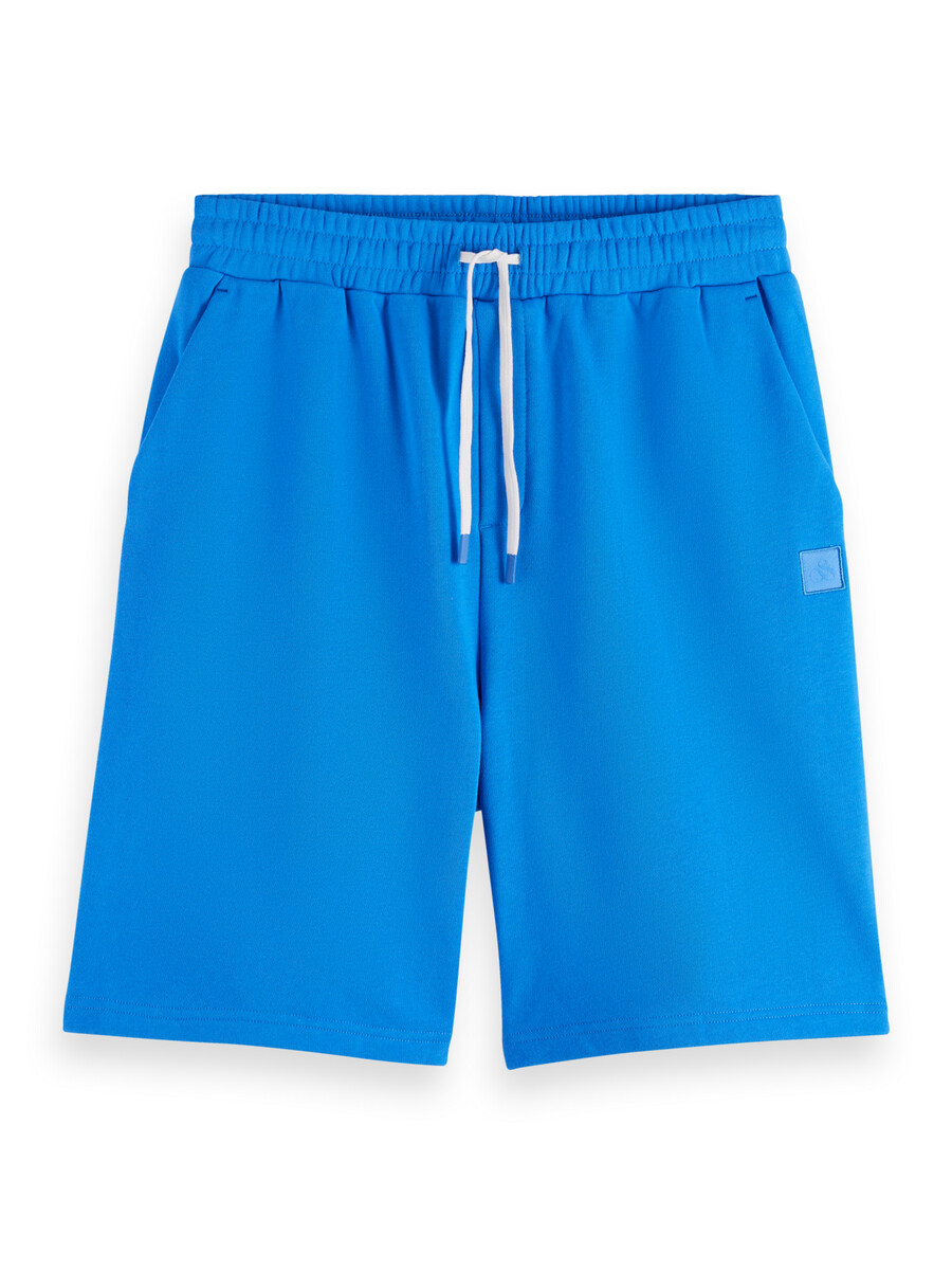 logo badge regular fit sweatshort