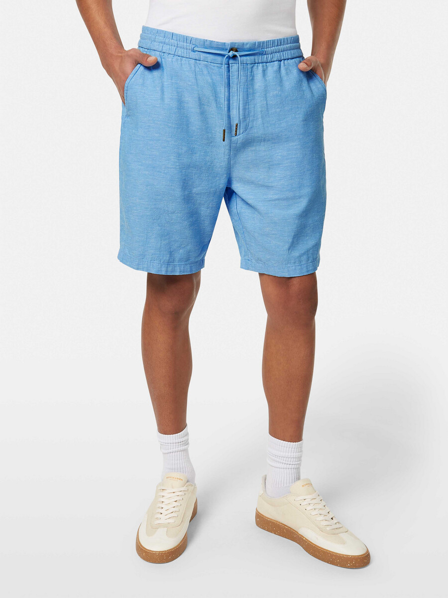 lieblings-bermuda aus baumwoll-leinen-twill