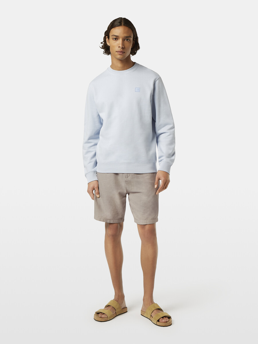 lieblings-bermuda aus baumwoll-leinen-twill