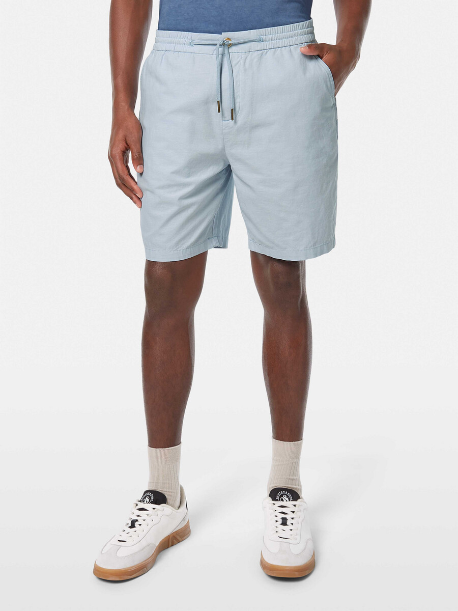 lieblings-bermuda aus baumwoll-leinen-twill