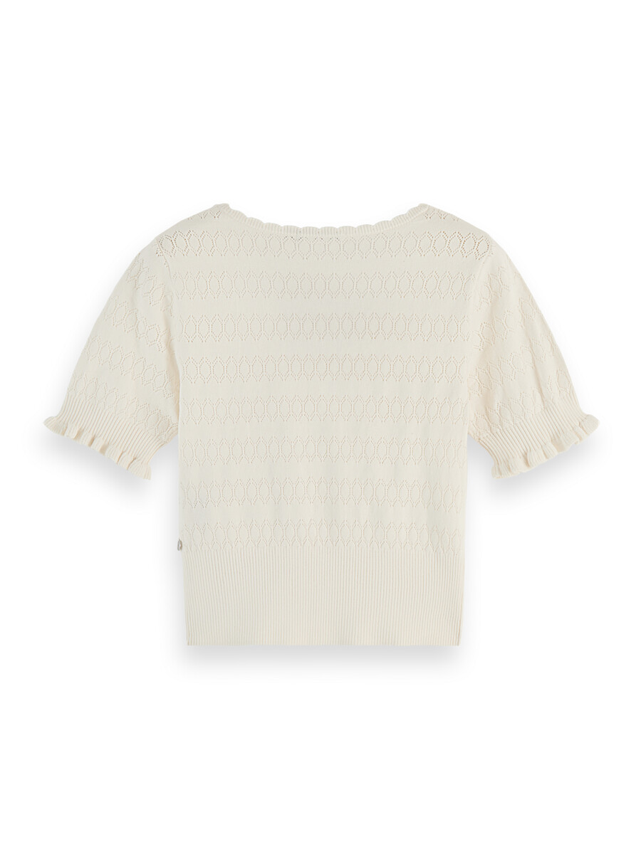pointelle-strickoberteil