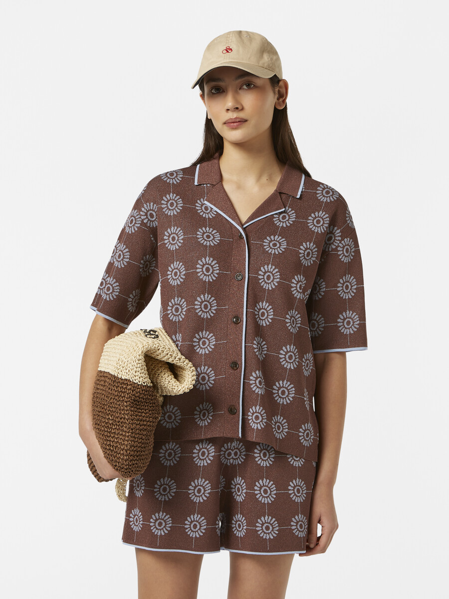 jacquard-strickhemd