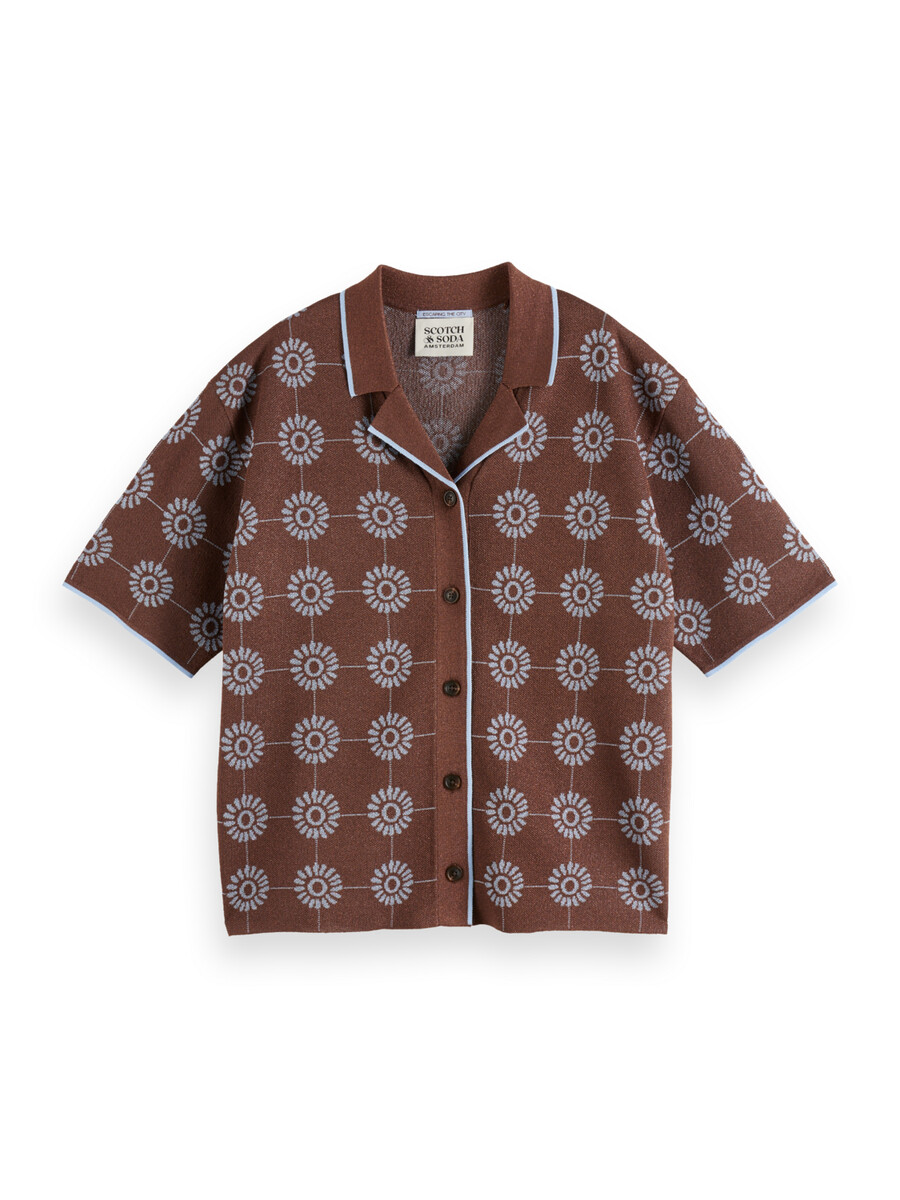 jacquard-strickhemd