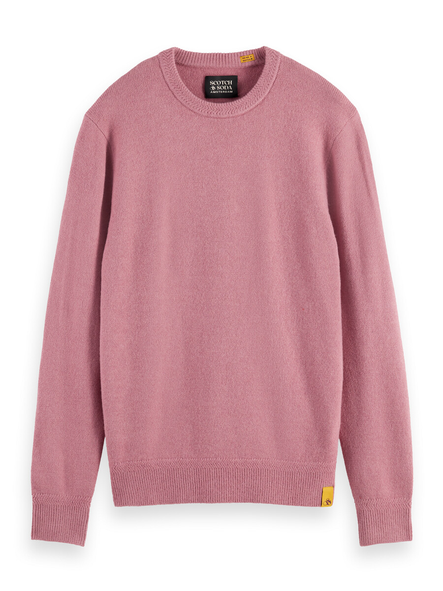 normal geschnittener weicher strickpullover