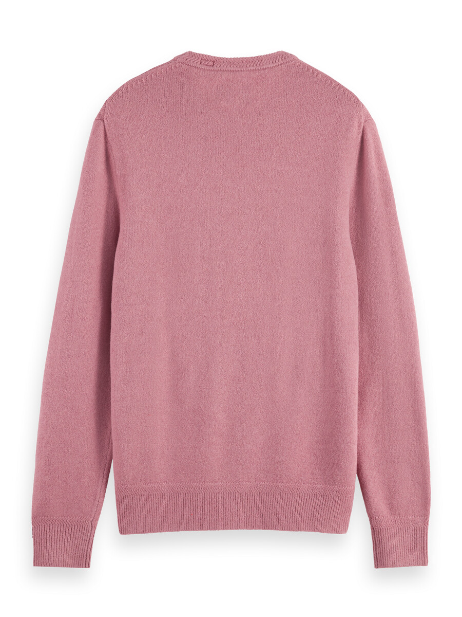 normal geschnittener weicher strickpullover