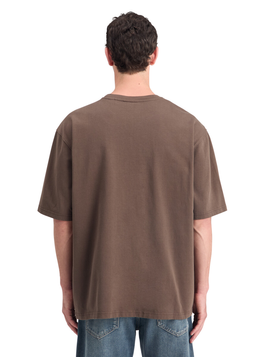 t-shirt mit lockerer passform und brusttasche