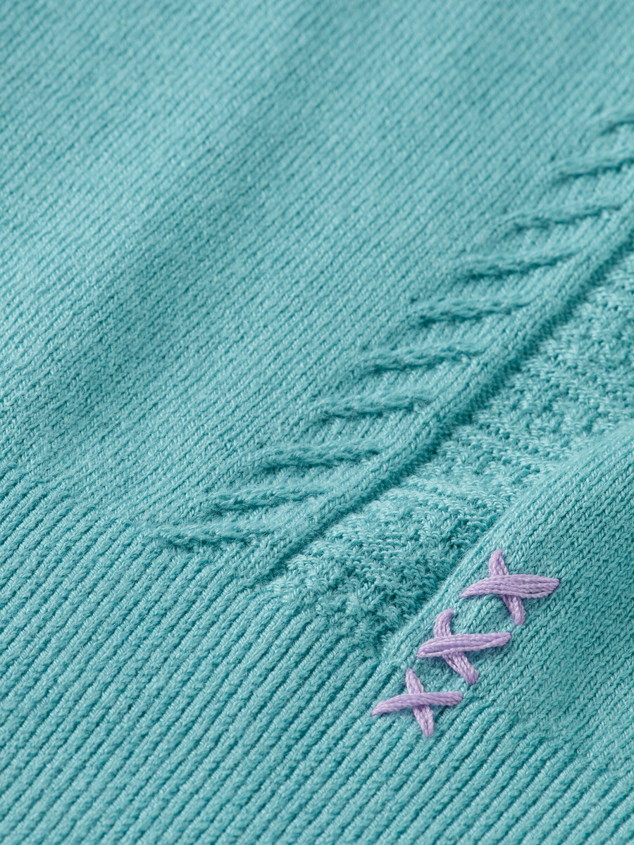 strickpolo mit lockerer passform