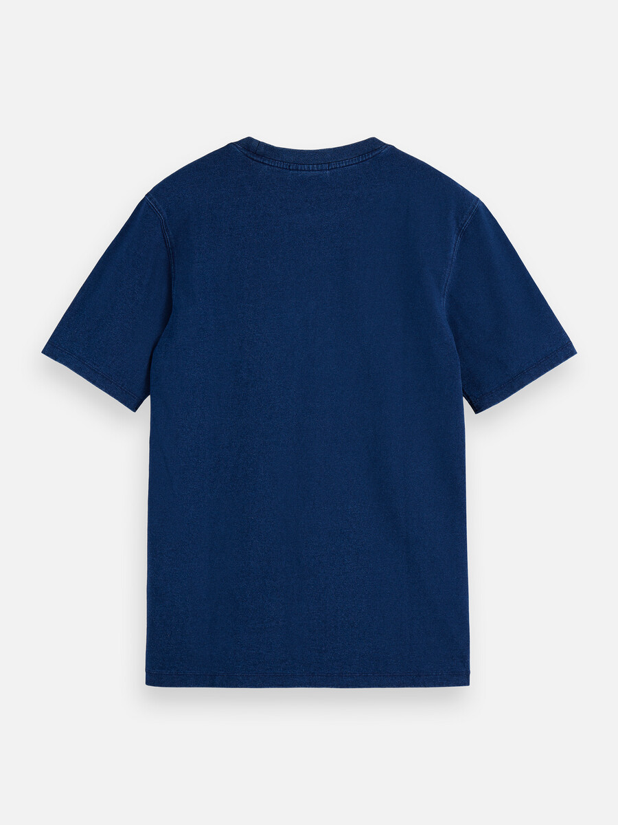 das 40th anniversary heroes relaxed-fit indigo t-shirt