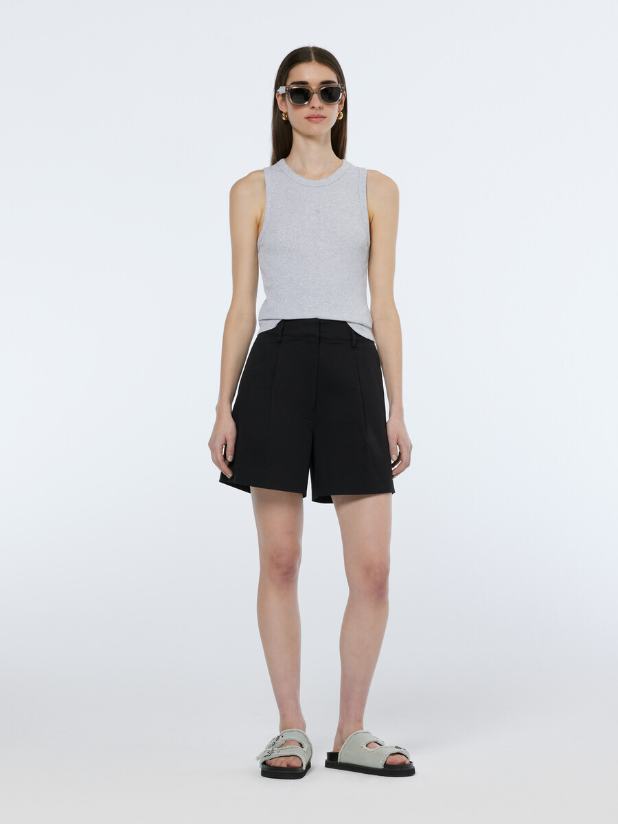 essentials — geripptes racer-tanktop