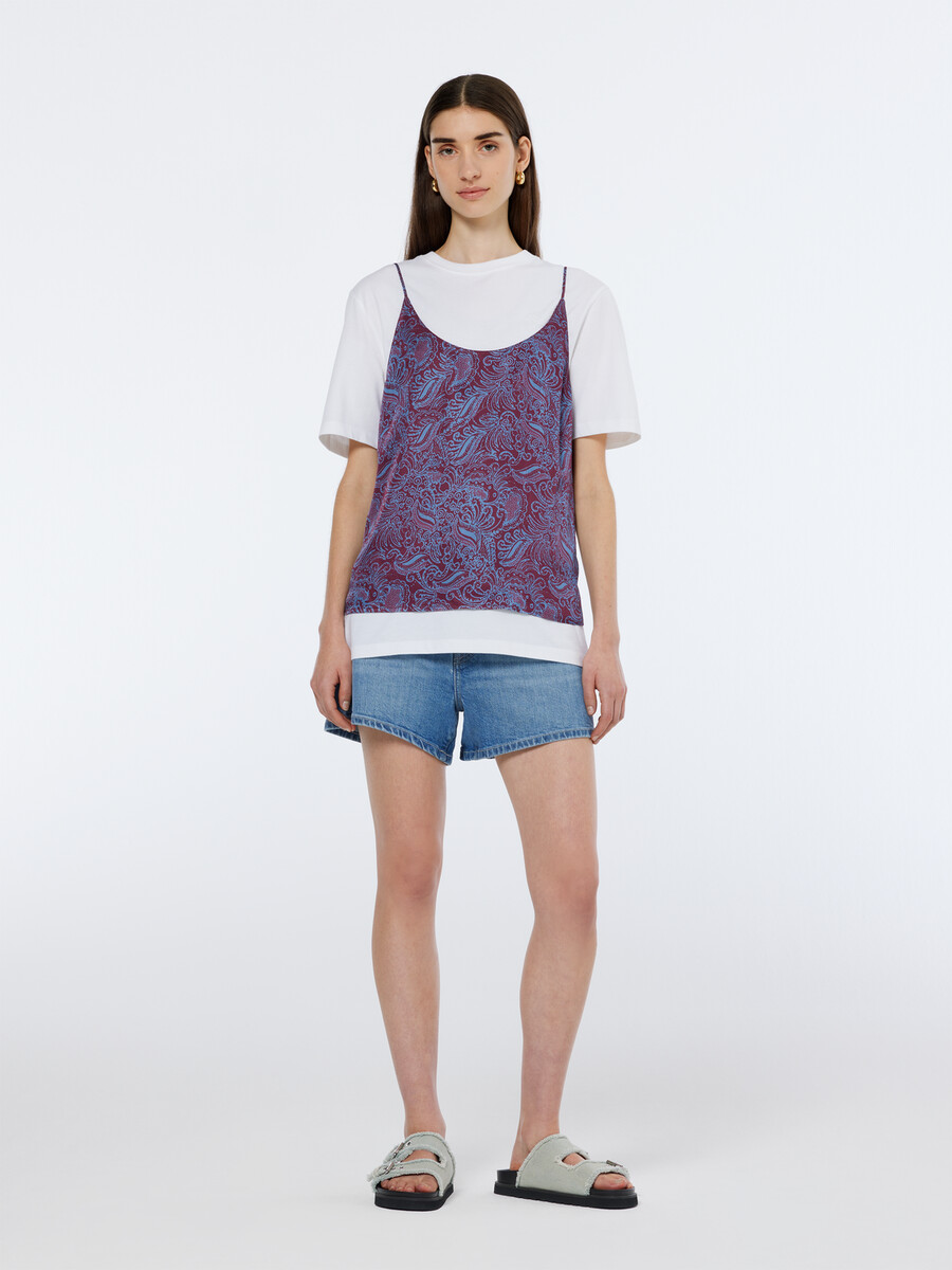 paisley jersey web-tanktop