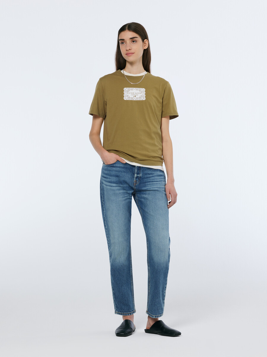 club soda artwork regular fit t-shirt